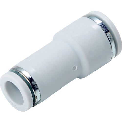 TRUSCO チューブ継手 異径ユニオン 適合チューブ外径D1:10mm 適合チューブ外径D2:12mm UNR-1210 1 個