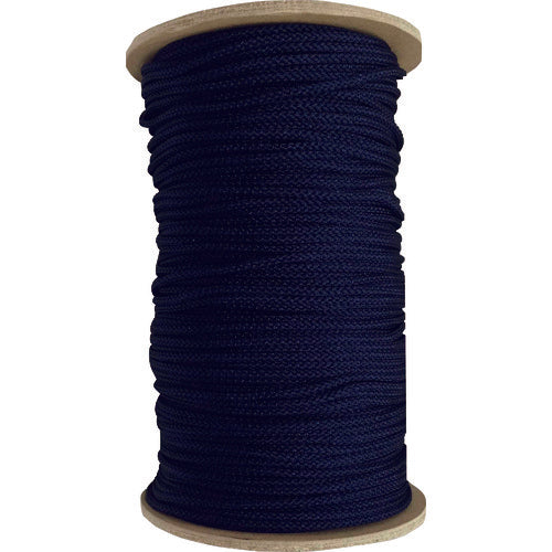 ユタカメイク 江戸打ち紐 紺 約3mm×130m PAR-8021 1 巻