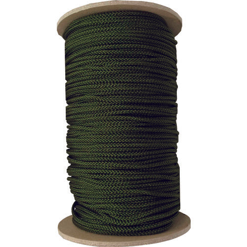 ユタカメイク 江戸打ち紐 ODグリーン 約3mm×130m PAR-8035 1 巻