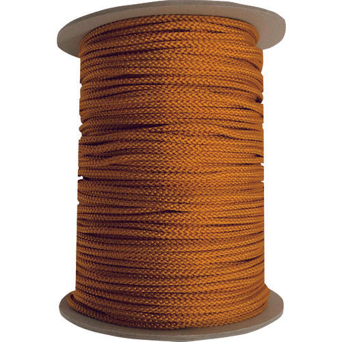 ユタカメイク 江戸打ち紐 金茶 約4mm×130m PAR-8112 1 巻