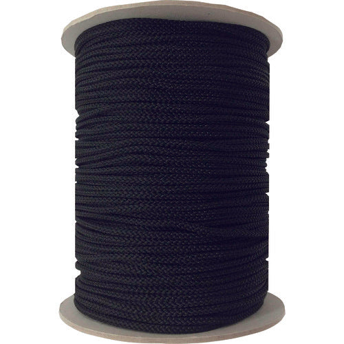 유타카 메이크 에도 치는 끈 검정 약 4mm×130m PAR-8124 1권