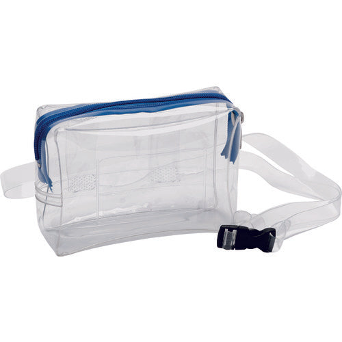 Midori Anzen Transparent Waist Pouch, Seamless, CWP-A3, CWP-A3, 1 pc