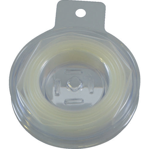 TRUSCO Heat Shrink Tube, Shrinkage Ratio 2:1, Transparent, 8mm, 2m, TRP16.8-8.0-2MTM, 1 pc