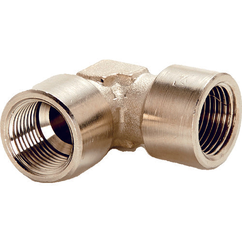 TRUSCO 内ねじエルボ メネジXメネジG1/2 TFF4 1 個