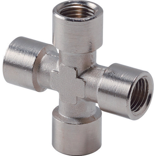 TRUSCO Cross G1/4 Female Thread TCF2 1 pc