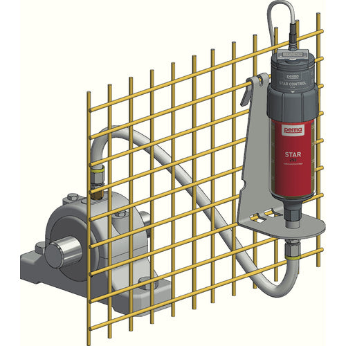 perma 自動給油器用アタッチメント パーマスター取り付け用マウントブラケット 109665 1 個