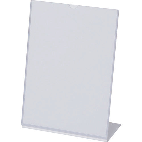 TRUSCO 自立式差し込みポップケース A4 縦タイプ TSSPC-A4T 1 個