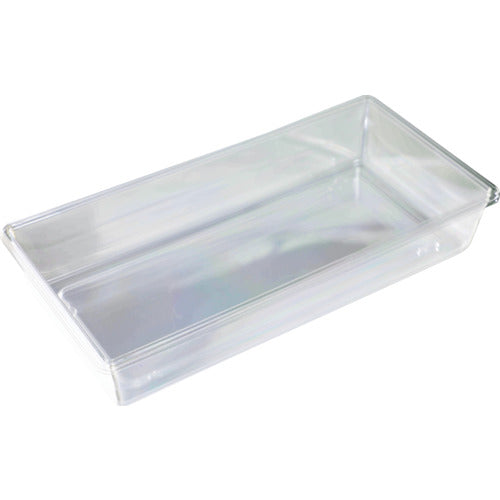 TRUSCO 【매진 폐번】 PET제 초내한 소형 용기 105X70X35mm 투명 100장 PETY-10570 1봉