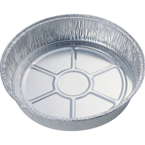 TRUSCO 使い捨てアルミ容器 丸深型 20枚入 1500CC RD2314B2 1 袋