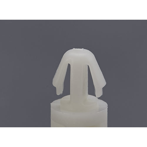 TRUSCO 片爪ワンタッチスペーサー 板厚1.6mm 支柱の高さ12.0mm 穴径3.5Φ 10個入 KOS12.03.5-10 1 袋