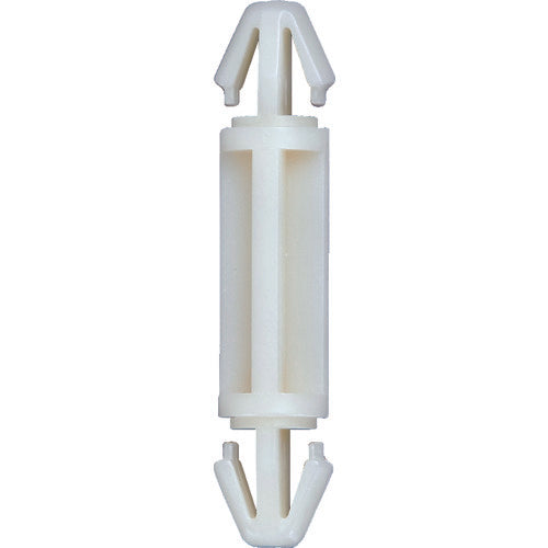 TRUSCO 両爪ワンタッチスペーサー 板厚1.6mm 支柱の高さ19.0mm 穴径4.0Φ 10個入 ROS19.04.0-10 1 袋