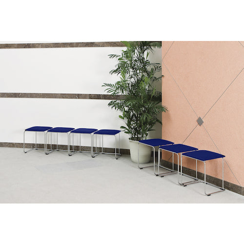 TRUSCO スツール ビニールレザー張 リーフグリーン STVL-400S-GR 1 脚