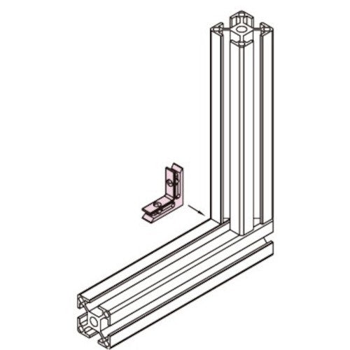 TRUSCO TSF20用SブラインドブラケットSS(後入れタイプ) TSFK608S 1 個
