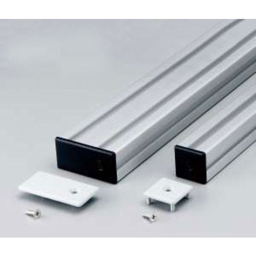 TRUSCO TSF30用フレームキャップロックタイプN3030(ライトグレー TSFK05LG 1 個