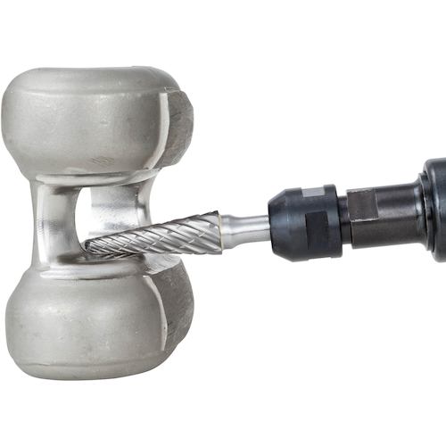 NRS 초경바 타원 d-steel 컷 날 직경 12×날 길이 32×축 직경 6×축 길이 45 로우 부착 TCBSTL5600 1개