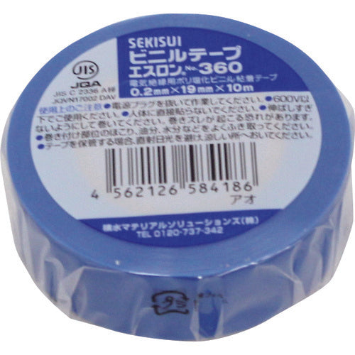 Sekisui Eslon Tape #360 19x10 Blue V360A1N 1 roll