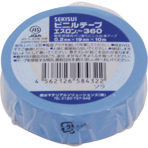 Sekisui Eslon Tape #360 19x10 Green V360M1N 1 Roll