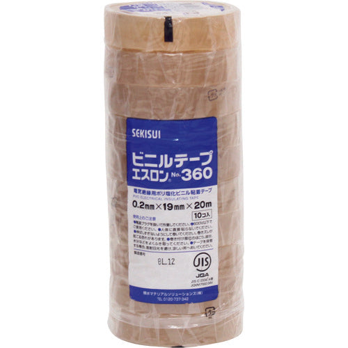 Sekisui Eslon Tape #360 19 x 20 Transparent V360T2N 1 roll