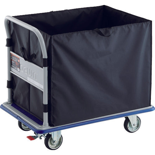 TRUSCO 프레스제 대차 돈키 카트 고정식 CHBA 핸드 트럭 박스 부착 스토퍼 부착 915X615 302NS-CHBA 1대