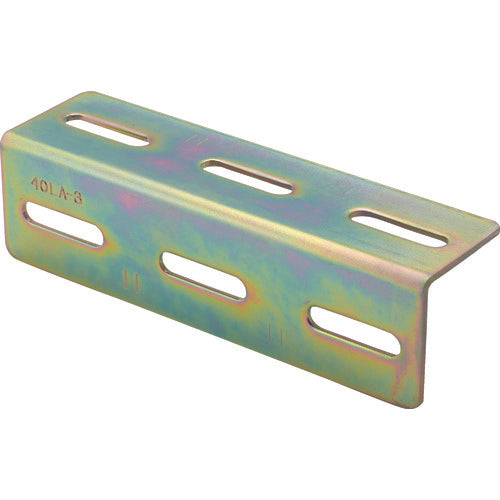 TRUSCO 조인트 쇠장식 40형 L 크로메이트 40X95 구멍수 4 TK40-L2CMA 1개