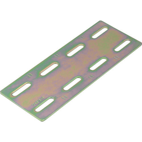 TRUSCO 조인트 브래킷 76형 플랫 크로메이트 76X295 구멍수 12 TK76-F6CMA 1개