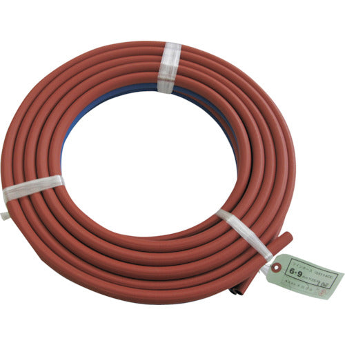 SUZUKID ツインガスホース 酸素6.5φ・アセチレン9.5φ 10m W-78 1 本