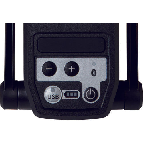 Panasonic Construction Use Rechargeable Wireless Speaker with USB Port Black EZ37C5-B 1 pc