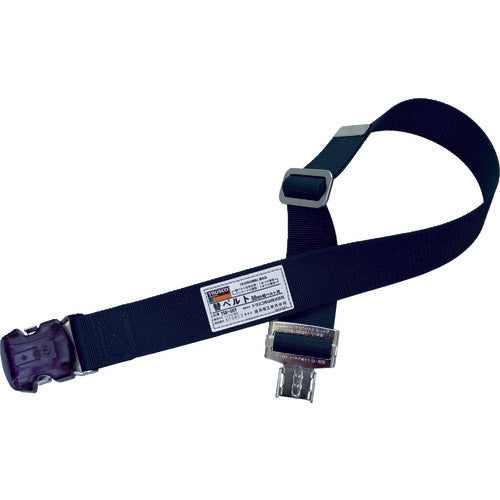 TRUSCO 胴ベルト用替ベルト 幅50mmX長さ1200mm ブラック ワンタッチバックル付 TSB-SOTA-BK 1 本