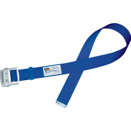 TRUSCO 胴ベルト用替ベルト 幅50mmX長さ1200mm ブルー アルミ製スライドバックル付 TSB-NS5A-B 1 本