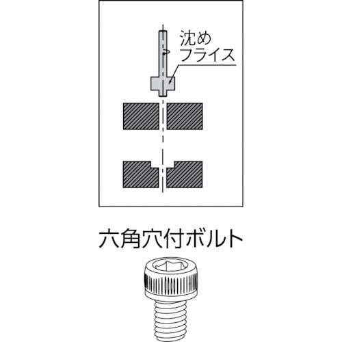 FKD 沈めフライス5 CB-5 1 本