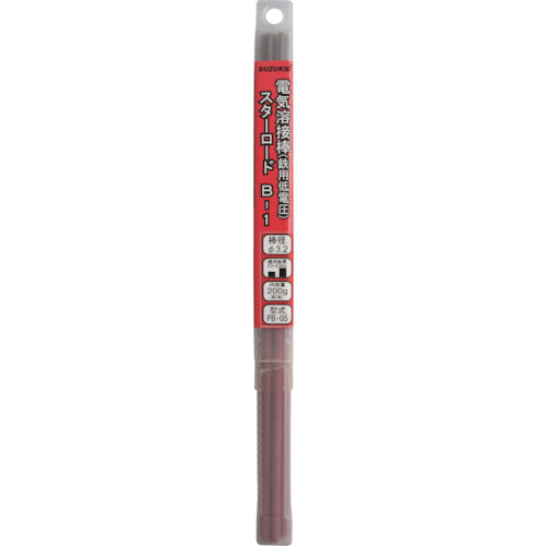 SUZUKID Welding Rod Star Road B-1 for Low Voltage Mild Steel 3.2φ x 200g PB-05 1 Box