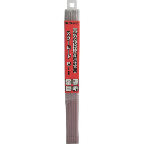 SUZUKID Welding Rod Star Road B-1 for Low Voltage Mild Steel 2.5φ x 500g PB-09 1 Box