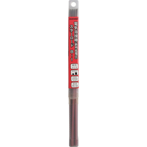 SUZUKID Welding Rod Star Road B-1 for Low Voltage Mild Steel 2.5φ x 200g PB-04 1 Box