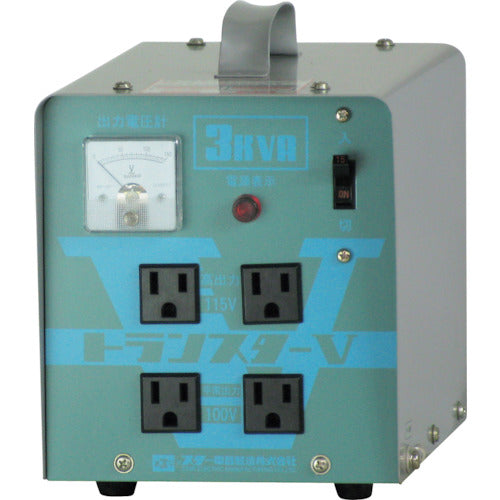 SUZUKID ポータブル変圧器 トランスターV 降圧専用 STV-3000 1 台