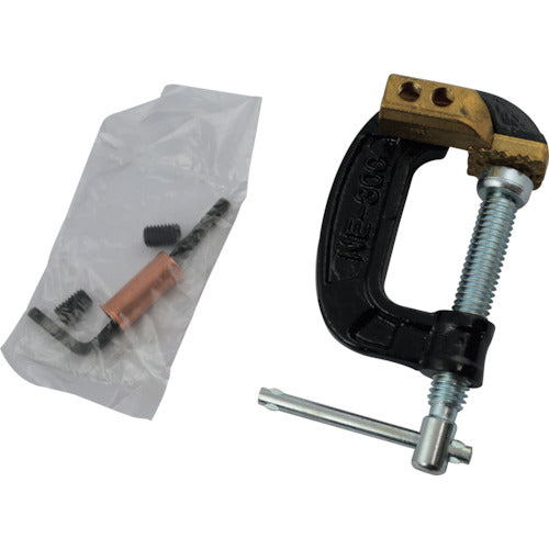 SUZUKID アースクリップ 万力型 300A P-49 1 個