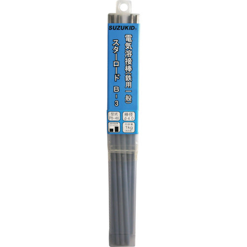 SUZUKID Welding Rod Star Road B-3 for General Mild Steel 4.0φ×1kg PB-48 1 Box