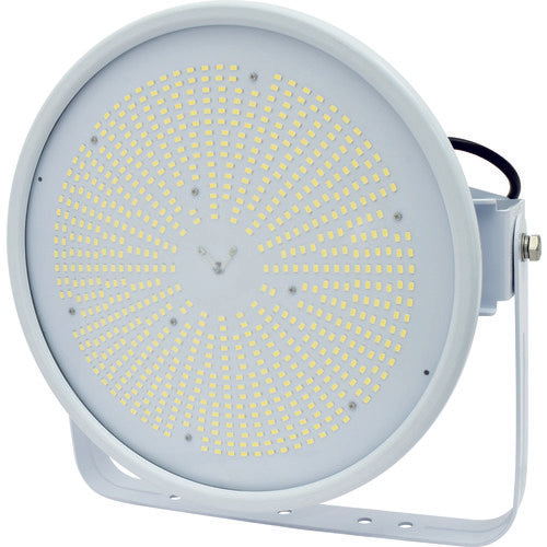 NICHIDO 하이스펙 하이 디스크 200 W 전원 장치 일체형 주백색 암식 투광기형 와이드 L200V2-D-HW-50K-N 1대