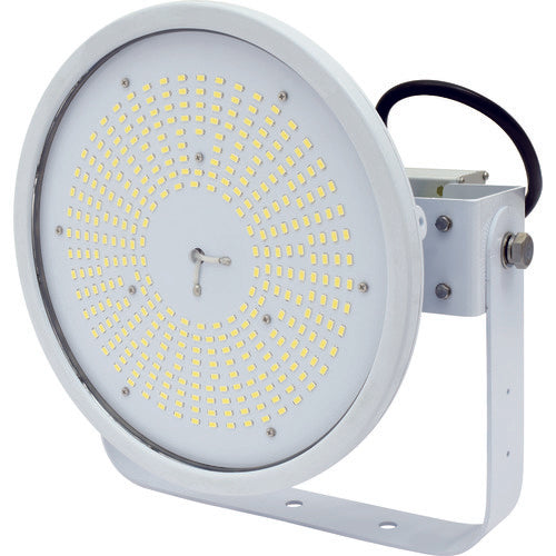 NICHIDO 하이스펙 하이 디스크 150 W 전원 장치 일체형 주백색 암식 투광기형 와이드 L150V2-D-HW-50K-N 1대