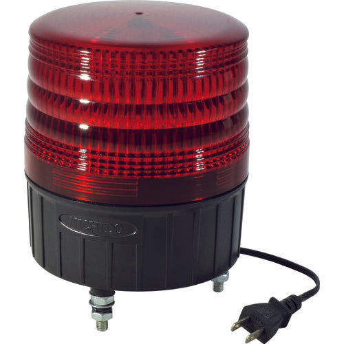 NICHIDO Large LED rotating light LED flasher 150 100V red NLF150-100V-R 1 unit