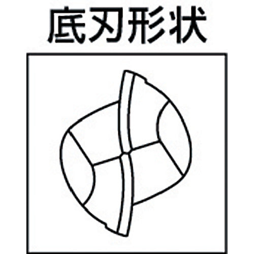 Mitsubishi K 2-blade miracle taper neck carbide ball end mill 1mm VCXBR0050T0300 1 piece