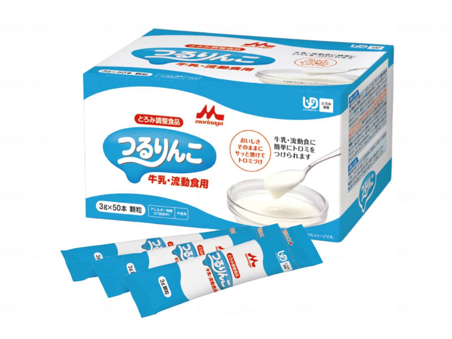 모리나가 유업 클리니코 츠루린코 우유·유동 식용 케스 3g×50개