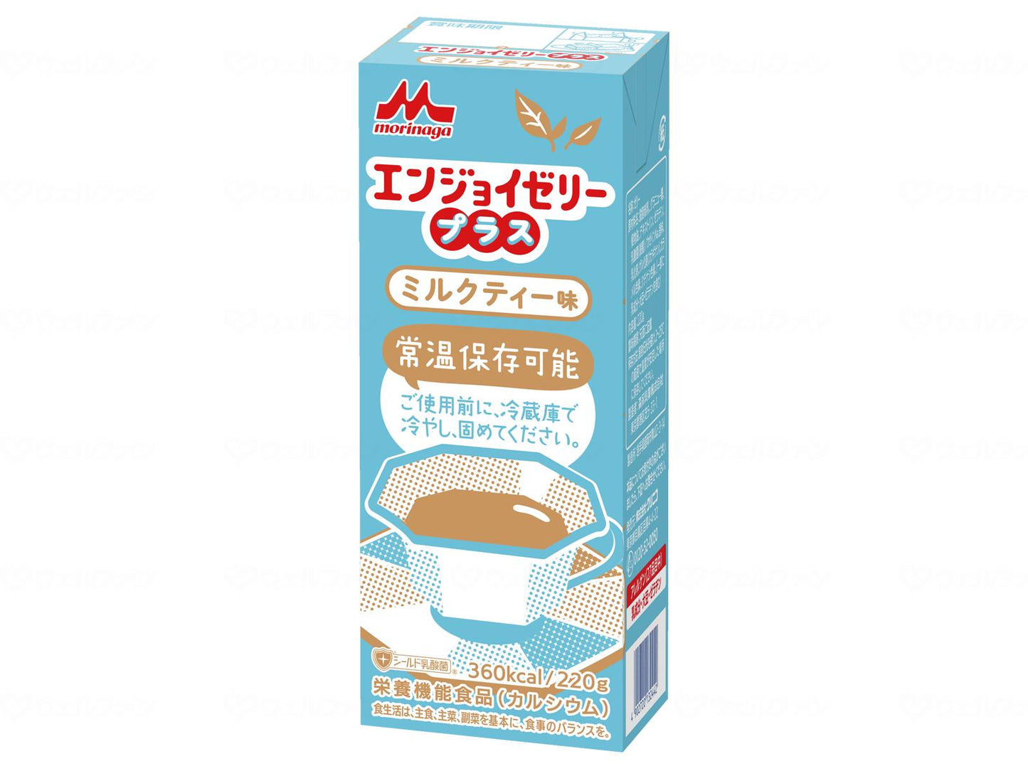 Morinaga Milk Industry Clinico Enjoy Jelly Plus Case Milk Tea Flavor