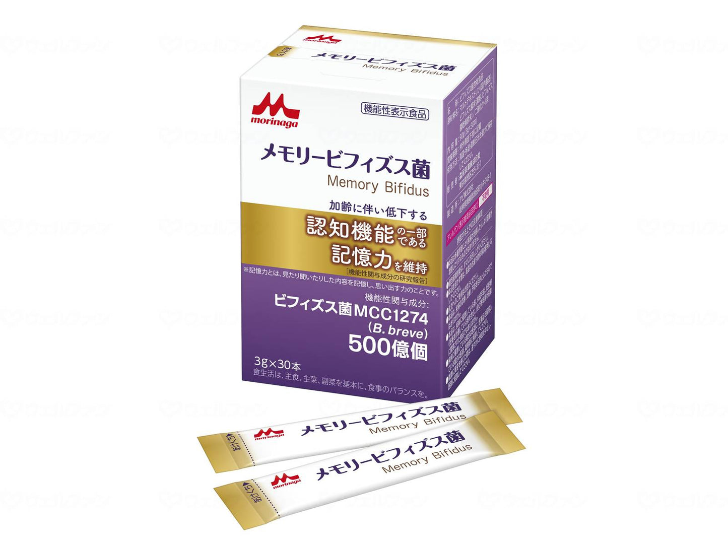 Morinaga Milk Industry Clinic Memory Bifidobacteria Case 3g x 30 bottles