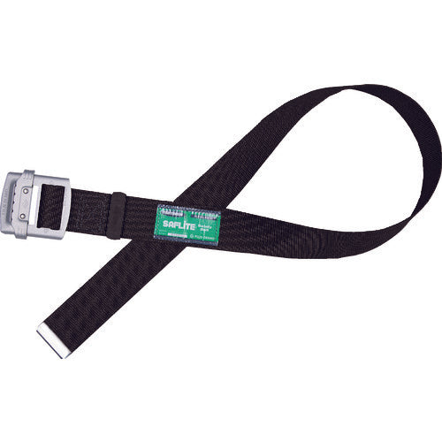 TSUYORON 胴ベルトのみ アルミスライドバックル 黒 Lサイズ 幅50MM×長さ1400MM TUB-NS5N-BLK-L-BP 1 本