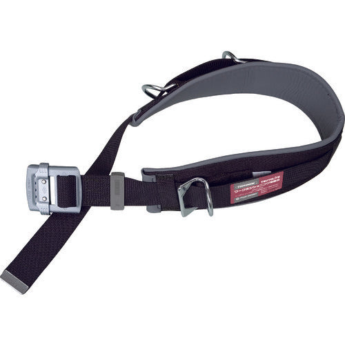 TSUYORON ワークポジショニング用器具用胴補助ベルト 軽量型 TD 黒 Mサイズ WP-TD-120-BLK-M-BP 1 本