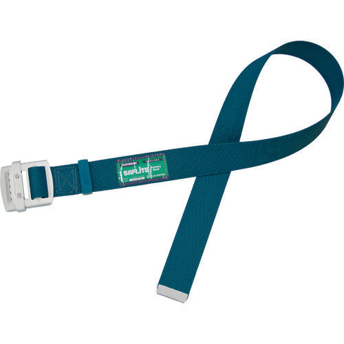 TSUYORON 胴ベルトのみ アルミスライドバックル 青緑 Mサイズ 幅50MM×長さ1200MM TUB-NS5N-BG-M-BP 1 本