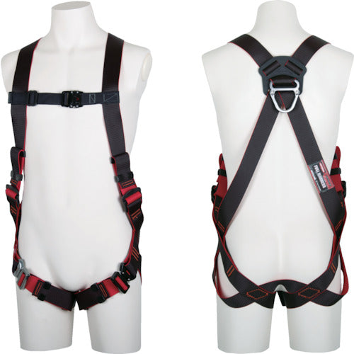 TSUYORON レヴォハーネス ハーネス本体のみ 黒・赤 Mサイズ TH-508-OT-BKR-M-BX 1 本