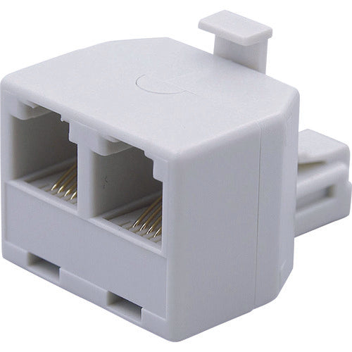 ELPA TEL用ダブルコンセント6極2芯/4芯 TEA-004 1 個