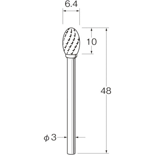 LUTHER Titanium Alumina Coated Carbide Cutter K8020 1 bag