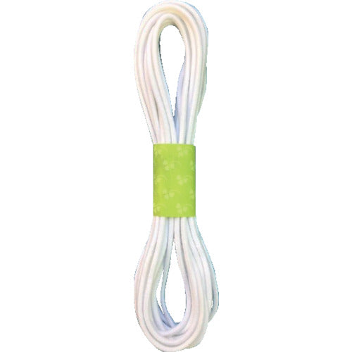 Clover Round Elastic Band, 1 Round, White, 26-019, 1 pc